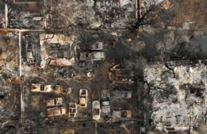 Nove meses após o incêndio, os moradores continuam a lutar pela estabilidade, financeiramente