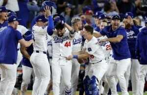 Dodger vence os Phillies no Walk-Off para ir para o NLC