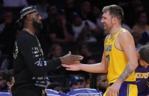 Luka Doncic voltou a atacar, mas o rei reuniu o Lakers