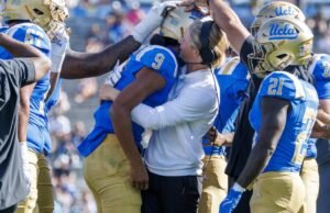 A UCLA está levantando o intervalo de 20 pontos, levando ao irritante número 7 da Penn State