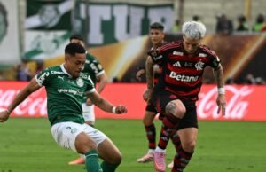 Em jogo quente, Palmeiras e Flamengo atraem o gol no final da Copa Libertadores