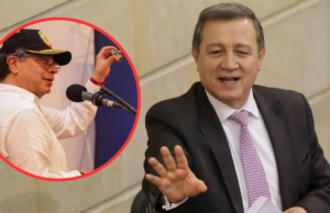 O ex-presidente do Congresso atacou Gustavo Petro pelos supostos insultos que gritou da oposição: “Abriram a porta para eles”