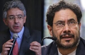 Enrique Gómez atacou Iván Cepeda e deu um tapa no peito em Abelardo de la Espriella