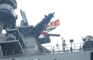 Ins Vikrant chega ao Sri Lanka para a reunião internacional de comemoração dos 75 anos de colaboração