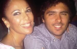 Iliana Calabro foi ao Brasil visitar o filho e se preparar para a chegada do neto