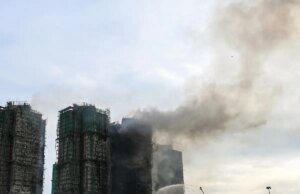 Grande incêndio em Hong Kong deixou 44 mortos e desaparecidos