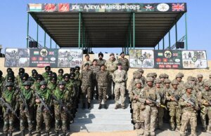 Reino Unido e ÍNDIA concluíram a Edição do exército inimigo ABEYA AHA AARRIAN, para fortalecer o vínculo de segurança