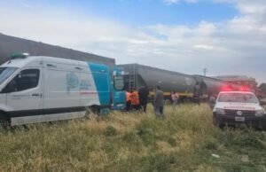 Uma mulher foi atropelada por um trem em Bahía Blanca: sofreu as duas pernas e está na UTI
