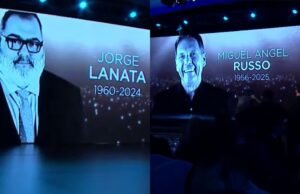 Emoções in Memoriam O Martín Fierro de Cable 2025: A memória de Lanata, Gasalla, La Locomotora e Miguel Russo