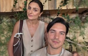 Vadhir estava com sua irmã Aislinn Derbez após a morte de Gabriela Michel