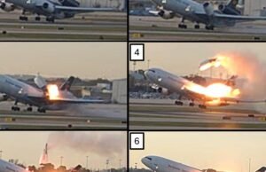 O avião sobe no avião para sempre após um acidente fatal