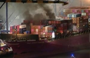 Duração do alarme de incêndio para incêndio perigoso no porto de La Spark Concuy