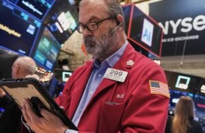 O mercado de ações está em alta recorde, mesmo com a persistência das preocupações sobre a lacuna da IA