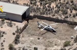 Seis pessoas foram presas por trazer haxixe de Marrocos usando um helicóptero