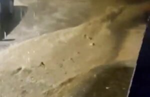 O rio Guadalhorce transborda ao passar por Cártama: ultrapassa o pico histórico se os habitantes de Málaga forem despejados