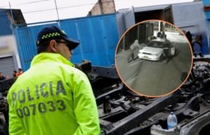 O carro silencioso transmite alerta à população no norte de Bogotá: o novo método é relatado