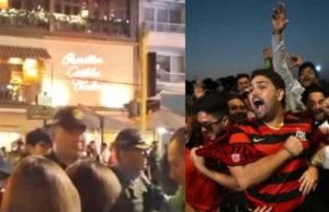 Comemoração do título do Flamengo no Parque Kennedy termina com roubo e violência em Miraflores