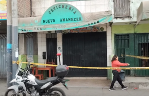 O comerciante foi morto a tiros em Ceveloia, em Callao, em pleno estado de emergência