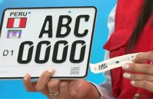 Veja como funcionarão as placas de motocicletas e mototáxis no Peru no dia 17 de dezembro