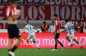 A memorável descrição de Maravilla Martínez após a atuação dos erros do Estudiantes para o gol da prova no último Clausura