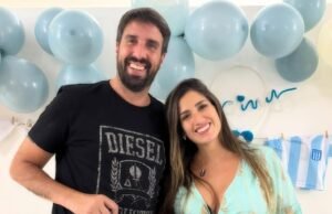 Flavio Azzaro reviveu as emoções ao saber que sua esposa estava grávida