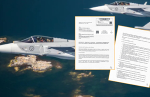 A Saab, empresa sueca que vendeu o avião gripen à Petro, respondeu às críticas por um milhão de dólares: “A Colômbia não pagará imediatamente”