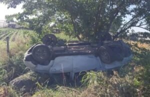 A viagem até o litoral terminou em desastre: ele foi espancado pela esposa, o caminhão perdeu o controle e ele morreu.