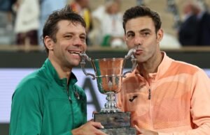 Os campeões mundiais de duplas da ITF, Marcel Granollers, e o argentino Horacio Zeballos
