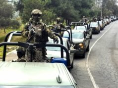 Eles farão um deslocamento militar para Chiapas depois de incendiarem dois bares em Villaflores