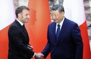 Macron busca apoio da China para paz e equilíbrio comercial na Ucrânia durante visita a Pequim