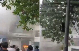 O grande incêndio no prédio de escritórios de Jacarta ceifa 17 vidas