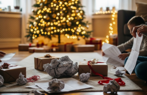 Como reciclar papel e papel de presente de Natal