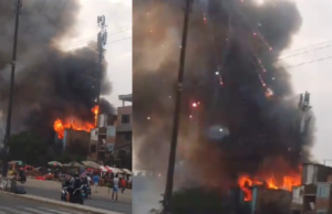 Incêndio em Santa Anita continua vivo: pirotecnia na véspera de Ano Novo queima perto da linha central