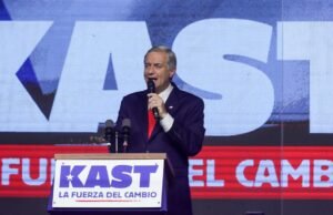Kast venceu o segundo turno das eleições presidenciais no Chile