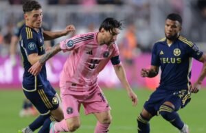 Com Messi como titular, Inter Miami reforça sua formação para enfrentar os WhiteCaps WhiteCaps na final da MLS