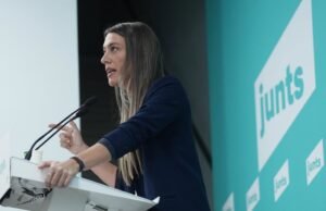 Nogueras (Junts): “Diante da irregularidade do PSOE, o mais útil é levantar-se”