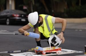 Ativistas citam citação para pintar a faixa de pedestres de Westwood para melhorar a segurança