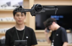 Polícia está preocupada com a proibição de drones fabricados na China