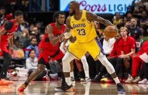 LEBRON James tirará o jogo do Lakers do Celtics
