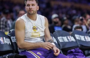 A estrela do Lakers, Luka Doncic, pode jogar no domingo após o nascimento de seu segundo filho