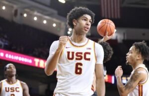 Jacob Cofie Popers USC Basetball Pastketball Ex-estado de Washington