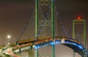 O plano de Vincent Thomas de elevar a ponte foi rejeitado pelo estado