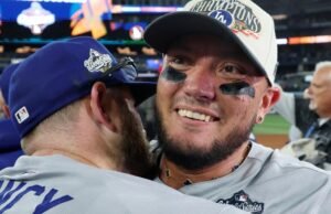 Miguel Rojas da World Series de 2025 concorda em retornar aos Dodgers