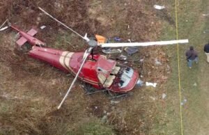 Um morto e um ferido em acidente de helicóptero em Nova Jersey, dizem autoridades
