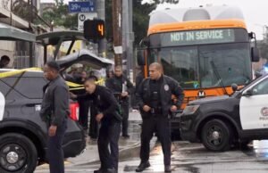 Homem morto a tiros em ônibus do metrô de Los Angeles no Exposition Park