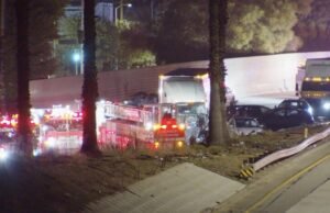 1 morto e 10 feridos em acidente de carro no dia 5 em Boyle Heights