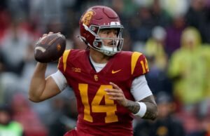 O quarterback da USC Jayden Maiava retornará para a temporada de 2026