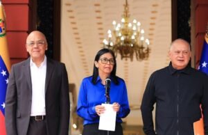 Delcy Rodríguez anuncia um “novo momento político” de “entendimento” na Venezuela