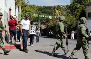 Eles encontraram seis sacos contendo três ossos em Guerrero