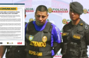 INPE explica por que o nome “Loco Harry” voltou ao presídio de Lurigancho ao ser incluído na operação Challapalca